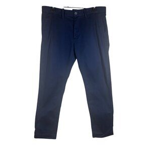 J.Crew Flex Slim Fit Pants Men's‎ Size 32x30 Navy Blue New Without Tag